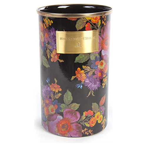 Flower Market Enamel Utensil Holder, Cute Holder For Ut...