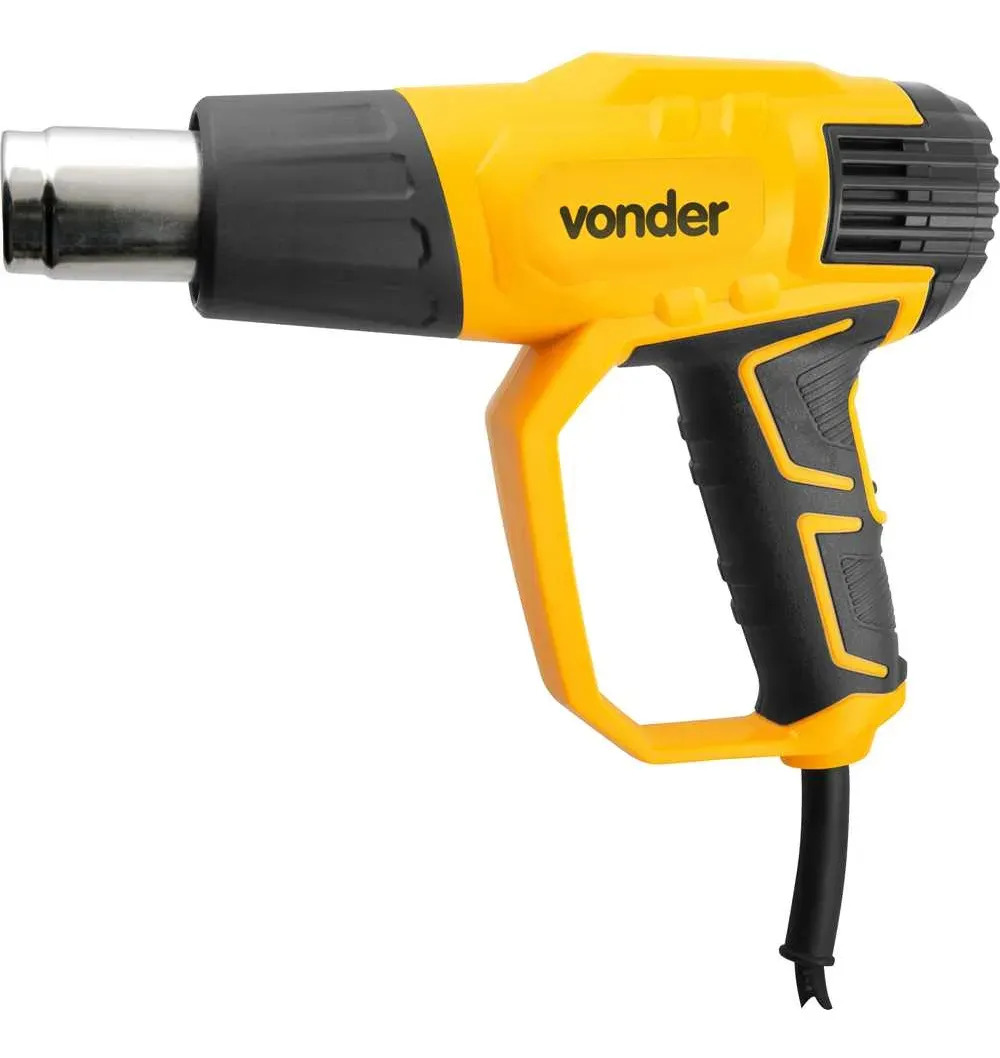 Soprador Térmico 1500W Profissional 2 Temperaturas + 4 Bocais