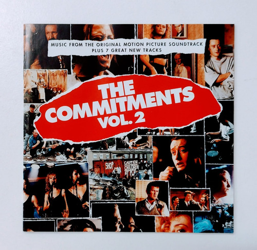 Cd The Commitments Volume 2 Trilha Sonora Filme Importado