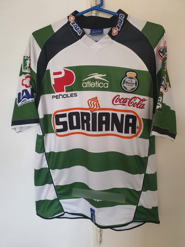 Camiseta Santos Laguna Mexico Atletica Utileria #1 Luccheti