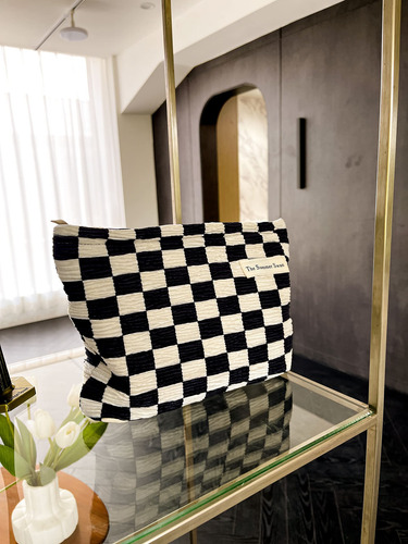 El Cisne De Verano | Bolsa De Maquillaje Estética Grande |