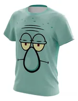 Comprar Polo Calamardo Guapo Bob Esponja Sublimado 100% Poliester