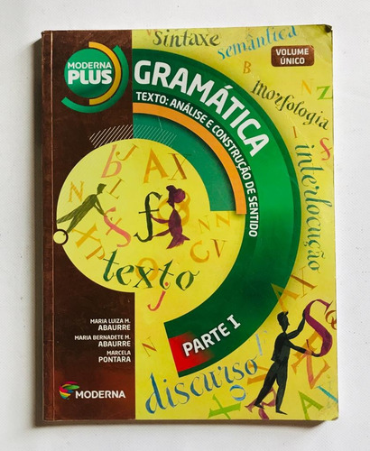 Moderna Plus Gramática.texto:análise E Construção De Sentido (Usado)