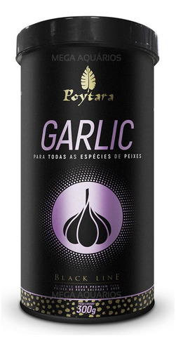 Suplemento Peixe Debilitado Poytara Garlic Pote Grande 300g