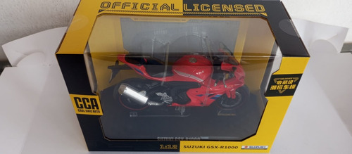 Suzuki Gsx-r1000 (vermelha) Mini Moto (1:12)
