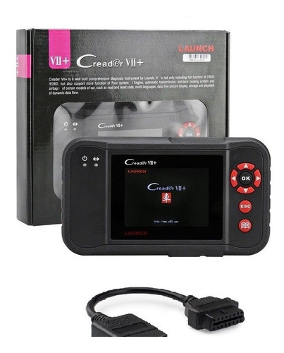 Imagen 3 de 9 de Escaner Automotriz Launch Cread Vii+ Motor, Transmision, Abs