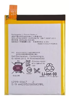 Batería Mk Cell Para Sony Xperia L1 / G3311 / G3312 /2620mah