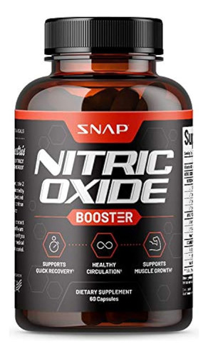 Snap Supplements Nitric Oxide Booster Pre Workout, Muscle Bu