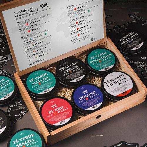 Imagen 2 de 5 de Lata Delhi Tea Origen X 15 G. - Té Pu Erh