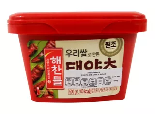 Pasta de chile rojo gochujang Haechandle 500g