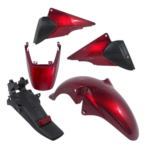 Kit Plasticos Bordo Honda Cb1 5 Piezas Yoyo Um