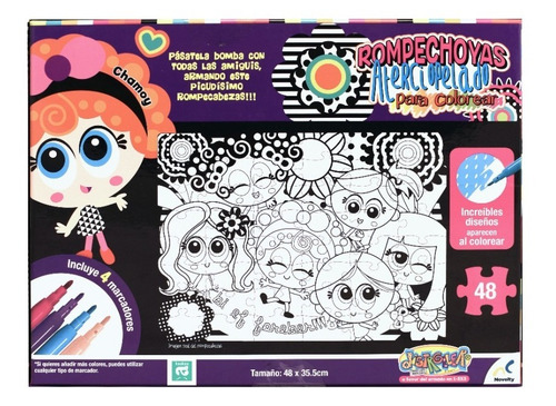 Rompecabezas Novelty Distroller Chamoy Amiguis Para Colorear | Envío gratis Rompecabezas Novelty Distroller Chamoy Amiguis Para Colorear | Envío gratis