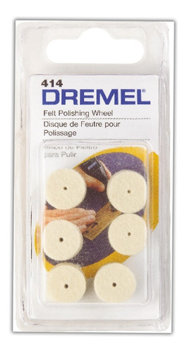 Discos De Pulir - Dremel 414 - 1/2 (13 Mm) Set X 6 - Fdn