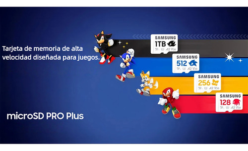Tarjeta Microsd Samsung 512gb Clase 10 A2 V30 U3 Sdxc Para Android, Gopro, Switch, Dron, Cámara, Laptop, Tablet, Grabación 4k Ultra Hd