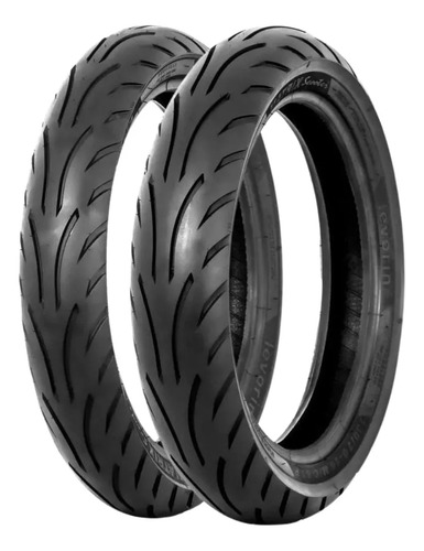 Par Pneu 90/90-10 + 100/90-10 Matrix Scooter Levorin Lindy