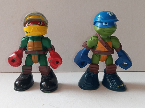 Leonardo Y Rafael Tortugas Ninja Playmates Toys (Usado)