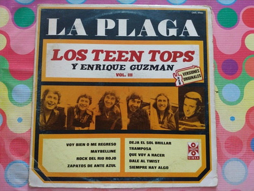 Los Teen Tops Y Enrique Guzmán Vol.2 Lp La Plaga W