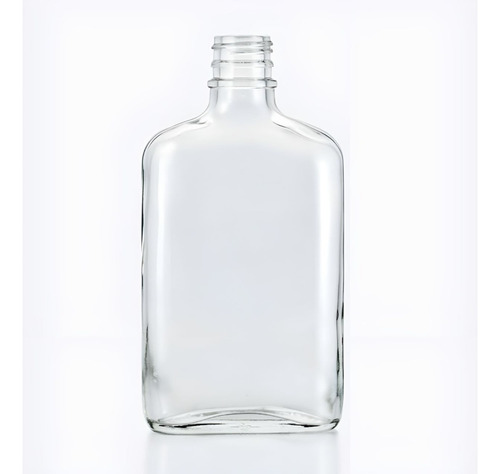 Botella De Vidrio Anfora 250 Ml Con Tapa  60 Pz