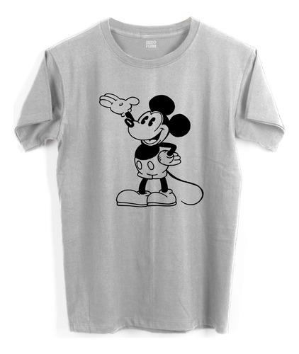 Playera Jaspe Hombre Mickey Mouse Vintage 1193