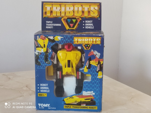 Robots Tribots De Tomy Vintage 1985 Único En Ese Estado!
