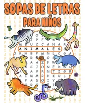 Comprar Libro Para Niños, Sopas De Letras, 72 Tipos De Búsquedas