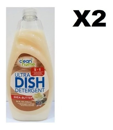 Imagen 1 de 3 de Lavaplatos Shea Butter12ct/24oz Clean Home