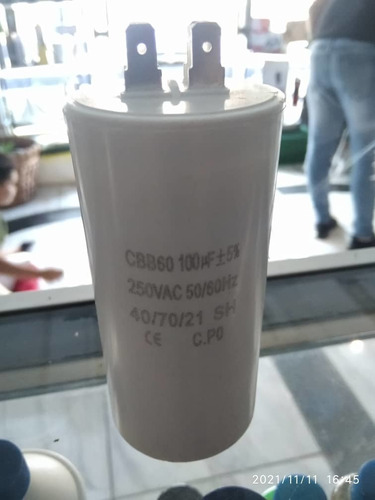 Capacitor Bomba De Agua 100mf 250vac