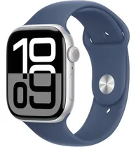 Comprar Apple Watch Serie 10 | 46mm | Gps | Correa Sport Band (2024) Plata Correa Deportiva Azul Denim Silver