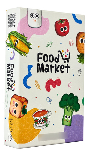 Juego De Mesa Food Market Comida Y Colores Asmodee