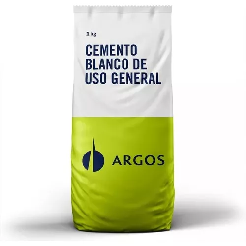  Cemento Blanco 1 Kg Argos - Kg a $10900