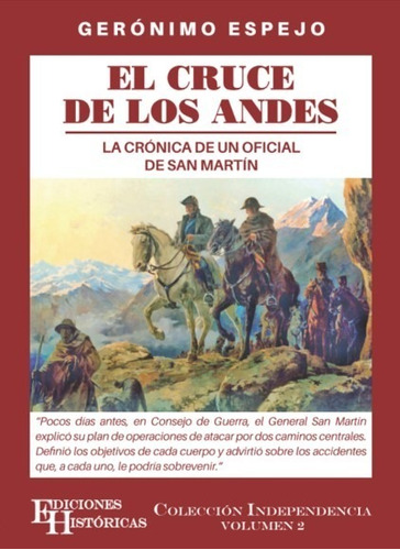 Libro El Cruce De Los Andes