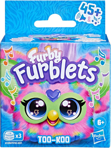 Furby Furblets Mini Friend Too-koo 45 Frases Sonidos Color R