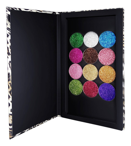 Allwon Magnetic Makeup Palette Leopard Empty Makeup Palette