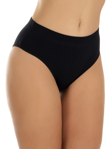 Imagem 3 de 10 de Kit 15 Calcinhas Lingerie Algodão Ajuda A Segura Barriga