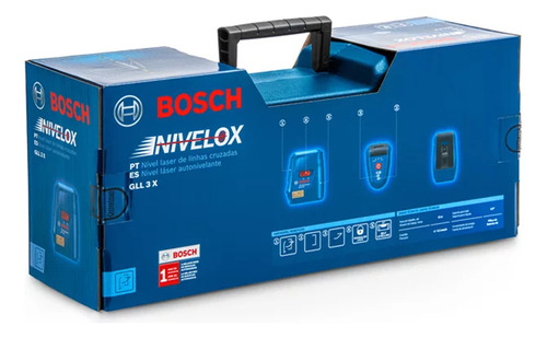 Nível Laser Nivelox Professional Com Trípe Gll 3-x Bosch