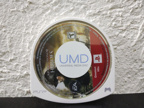 Medal Of Honor Heroes Umd Para Psp Solo Disco Original (Usado)