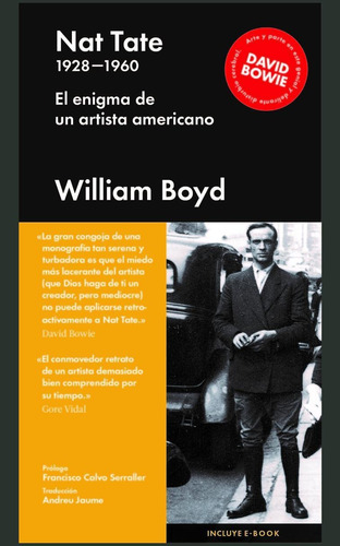 Nate Tate: Un artista americano, de Boyd, William. Editorial Malpaso, tapa dura en español, 2015