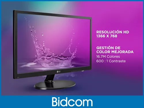 Monitor Led Pc 19 Pulgadas LG 19m38a-b Hd Vga Vesa Oficial - LG