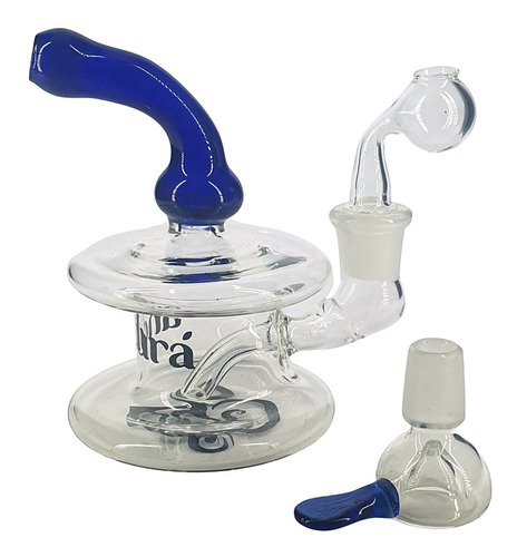 Bong De Vidro Dupla Função - Oil Dab + Brindes | Livre |