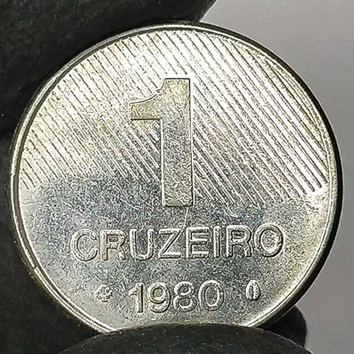 Brasil 1 Cruzeiro 1980 Moneda Antigua