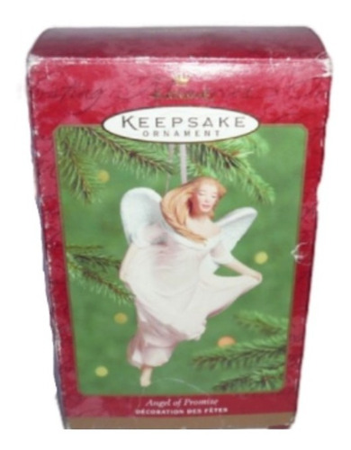 Ornamento Navideño Hallmark Angel De La Promesa Of Promise (Usado)