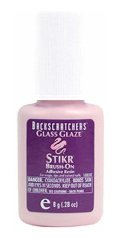 Backscratchers Extreme Glass Glaze Stikr Brush-on, 0.28 Onza