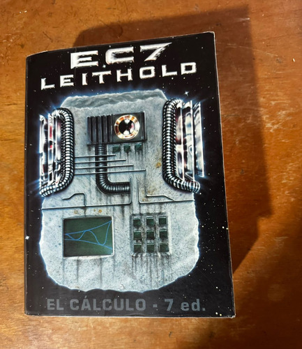Libro El Cálculo Louis Leithold 7ma Edición Con Detalles