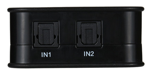 Switcher De Áudio Óptico Spdif Com Controle Remoto Digital