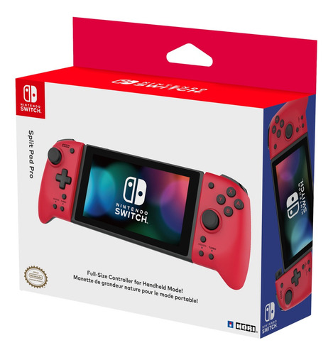 Control Joystick Hori Split Pad Pro Volcanic Red Switch