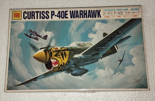 Avion Curtis P-40e Warhawk Avion De Combate 1/48