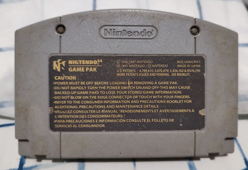 F Zero X N64 (Usado)