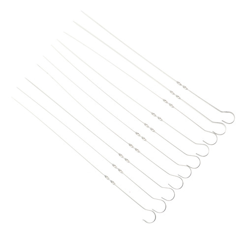 Juego De Pinchos Para Barbacoa De Acero Inoxidable, 10 Pieza