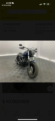 Dyna Fat Bob Del Año 2012. 1.700 Cc Tiene 50.000 Kms