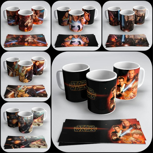 Star Wars Plantillas Sublimación Tazas